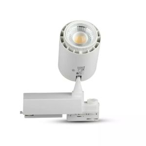 35W LED COB Tracklight White Body 3in1