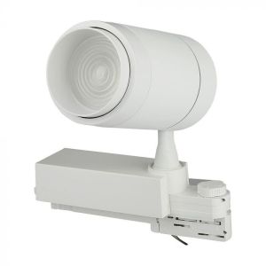 35W LED Track Light With Blue Tooth Control 3 in 1 White