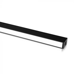 20W LED Magnetic SMD Linear Light Black IP20 24V 3000K