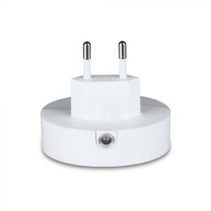 LED Night Light With USB Round 3000K