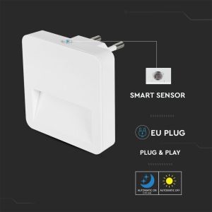 LED Night Light With Square 3000K