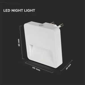 LED Night Light With Square 3000K