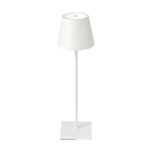 3W Led Table Lamp Rechargeable Touch Dimmable White Body 4000K