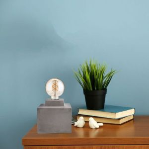 Concrete Table Lamp Ф160мм