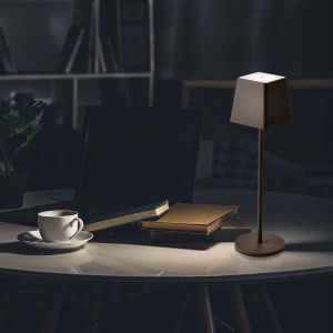 2W Table Lamp Corten Body IP54 3000K