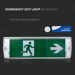 4W LED Emergency Exit Light 6000K