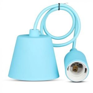 E27 Pendant Holder Light Blue Body