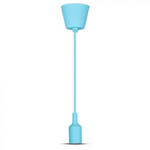 E27 Pendant Holder Light Blue Body