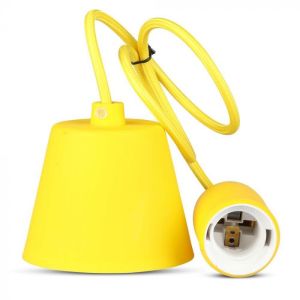 E27 Pendant Holder Yellow