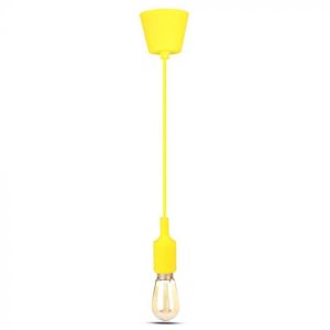 E27 Pendant Holder Yellow