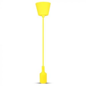 E27 Pendant Holder Yellow