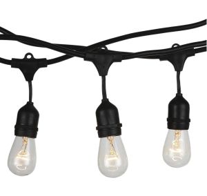 Led String Light With Euro Plug And WP Socket 5 Meter 10 Bulbs