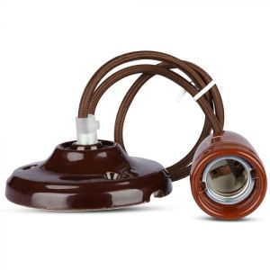 Porcelan Lamp Pendant Brown