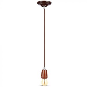 Porcelan Lamp Pendant Brown