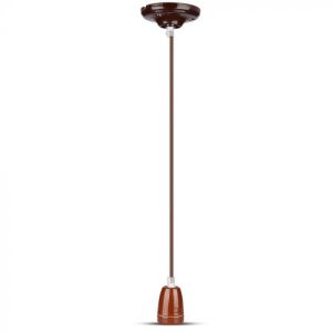 Porcelan Lamp Pendant Brown