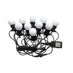 0.5W LED String Light 5M With 10 Bulbs EU 6000K