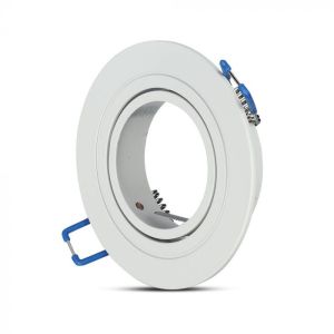 1*GU10 Fitting Round White