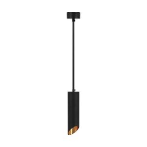 1*GU10 Hanging Pendant Black D:55*200MM