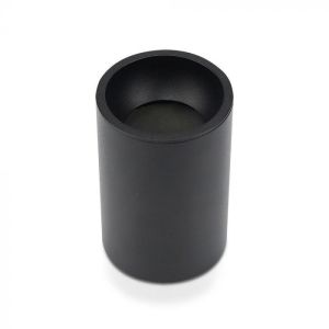 GU10 Surface Mounted Fitting Black