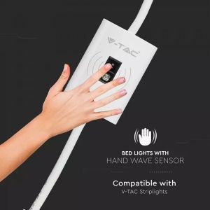 Hand Wave Sensor For Bed Light White