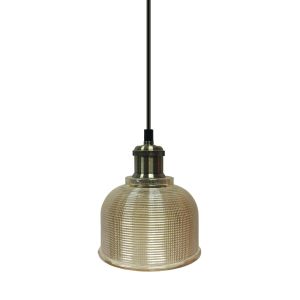 Glass Pendant Light Amber Glass ф145