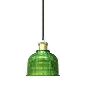 Glass Pendant Light Green ф145