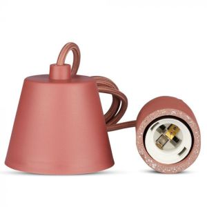 Cocrete Pendant Light Red