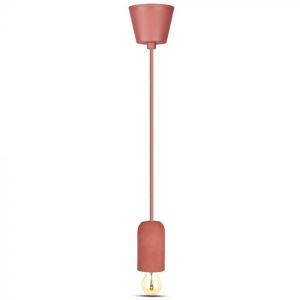 Cocrete Pendant Light Red