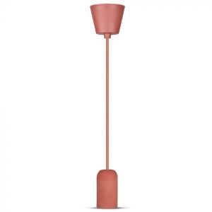 Cocrete Pendant Light Red