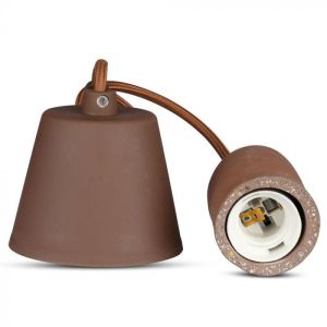 Cocrete Pendant Light Brown