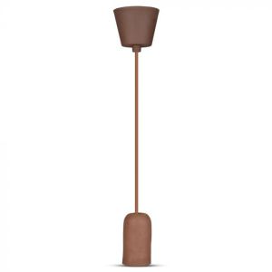 Cocrete Pendant Light Brown