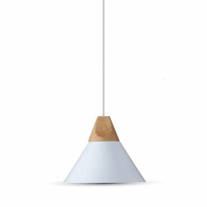 Aluminium Pendant Light White