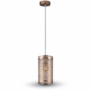 Pendant Light Champean Gold With Gold Canopy