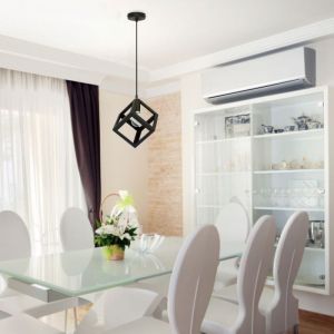 Pendant Light Matt Black With Black Canopy