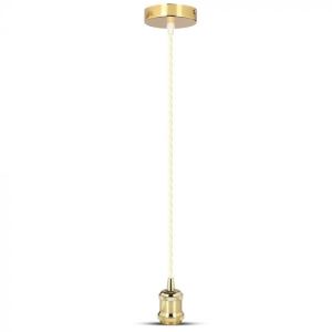 Pendant Light holder Matt Gold