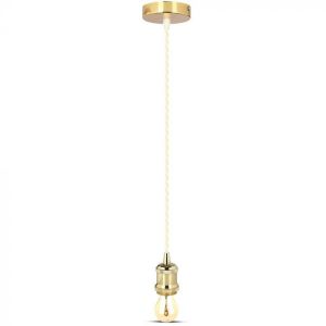 Pendant Light holder Matt Gold