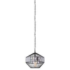 Pendant Light Metal W/Crystel Middle D330*300mm