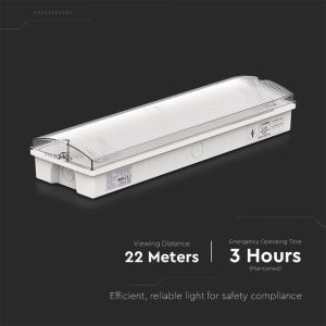 12W Led Wall Lamp Double Head 3000K White