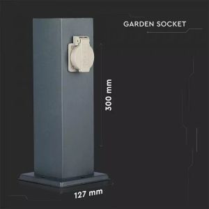 1 Way Gerden Socket IP44