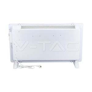 2000W LED Panel Heater With Aluminium Heating Elemenet White IP24