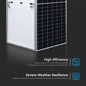 V-TAC Set 6kW (6.3 kW) with 14 Monocrystalline Photovoltaic Solar Panels 450W 2094*1038*35mm (SKU 11353)