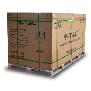 V-TAC Pallet 17kW (16.9 kW) with 31 Monocrystalline Photovoltaic Solar Panels 545W 2279*1134*35mm (SKU 11354)