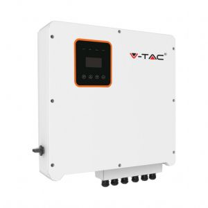 V-TAC Photovoltaic Inverter INVT Three-Phase Hybrid On-Grid / Off-Grid 8kW with LCD Display 3 Year Warranty IP65