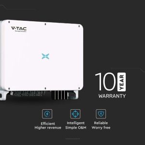 V-TAC Photovoltaic Inverter INVT Three-Phase On-Grid 50kW XG Series 10 Year Warranty IP66