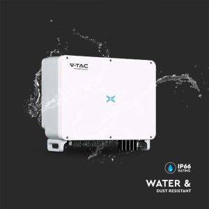 V-TAC Photovoltaic Inverter INVT Three-Phase On-Grid 50kW XG Series 10 Year Warranty IP66