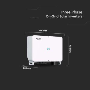 V-TAC Photovoltaic Inverter INVT Three-Phase On-Grid 60kW XG Series 10 Year Warranty IP66