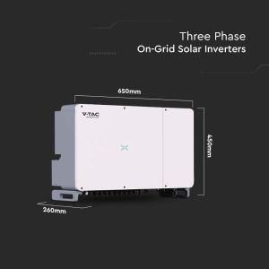 V-TAC Photovoltaic Inverter INVT Three-Phase On-Grid 100kW XG Series 10 Year Warranty IP66