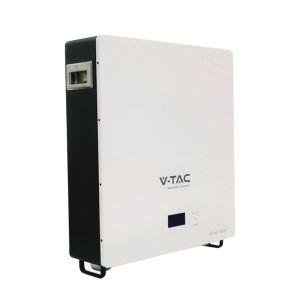 V-TAC 5.12kWh Lithium-Iron-Phosphate (LiFePO4) Storage Battery Integrated BMS for Photovoltaic Inverters (51.2V 100Ah)