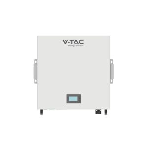 V-TAC 5.12kWh Lithium Wall Storage Battery Integrated BMS for Photovoltaic Inverters (51.2V 100Ah)